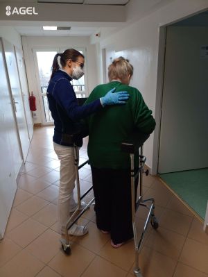 V Dome ošetrovateľskej starostlivosti zvolenskej nemocnice pacienti rehabilitujú na dennej báze